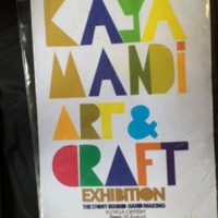 Kayamandi: Art and craft exhibition poster